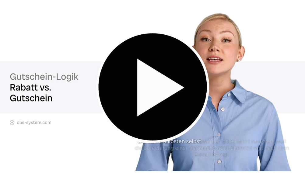 Neue Gutschein-Logik im Warenkorb Rabatt vs. Gutschein