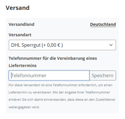 OBS-Cart-Versand-Telefonnummer